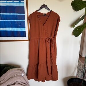 Universal Thread Terracotta Midi Dress